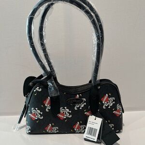 NWT Ed Hardy Love Kills Slowly Small Shoulder Bag with detachable Hangtag.